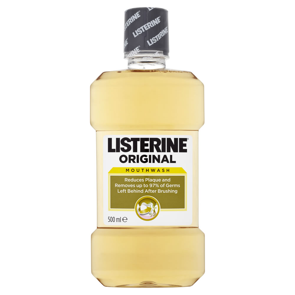 Listerine Original Mouthwash 500ml Image