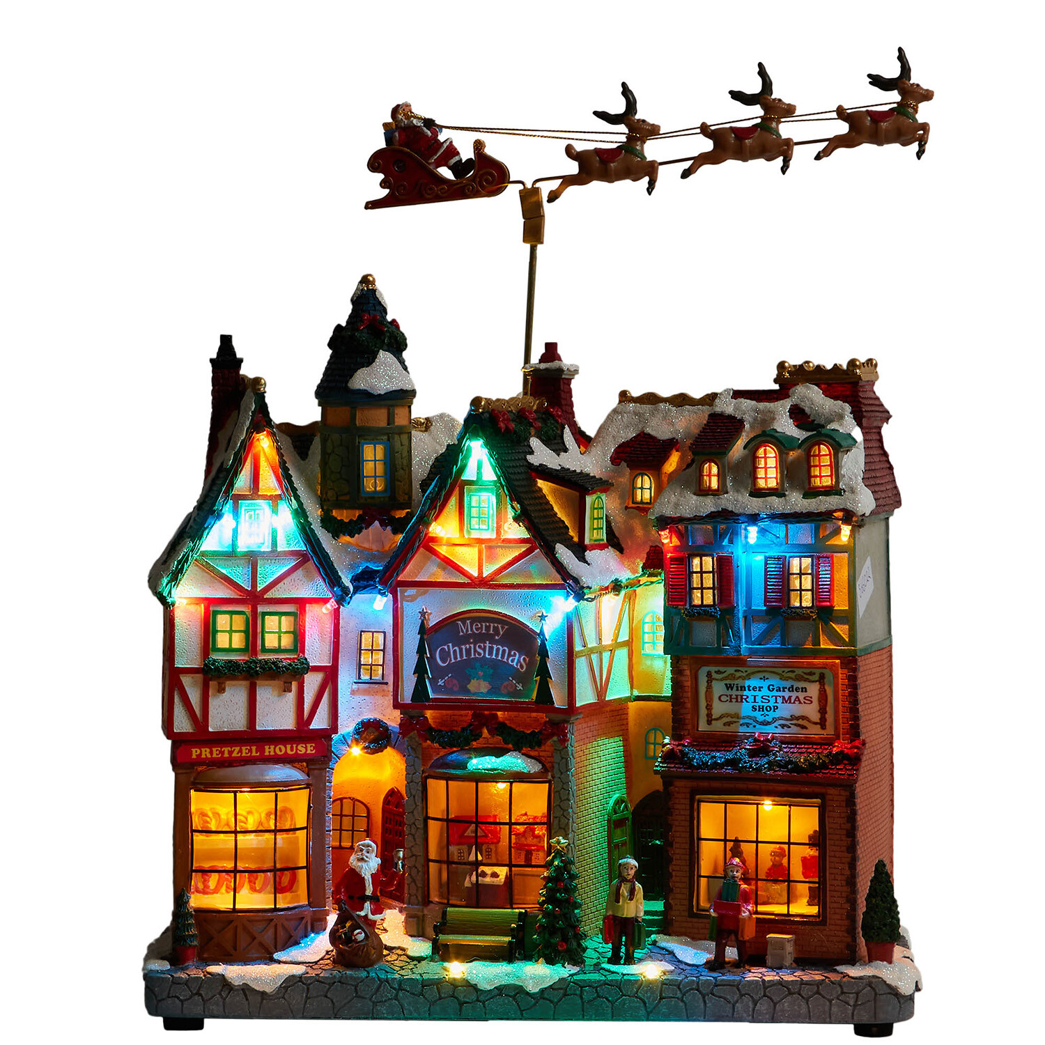 Christmas LED Village Model Scene Image 2