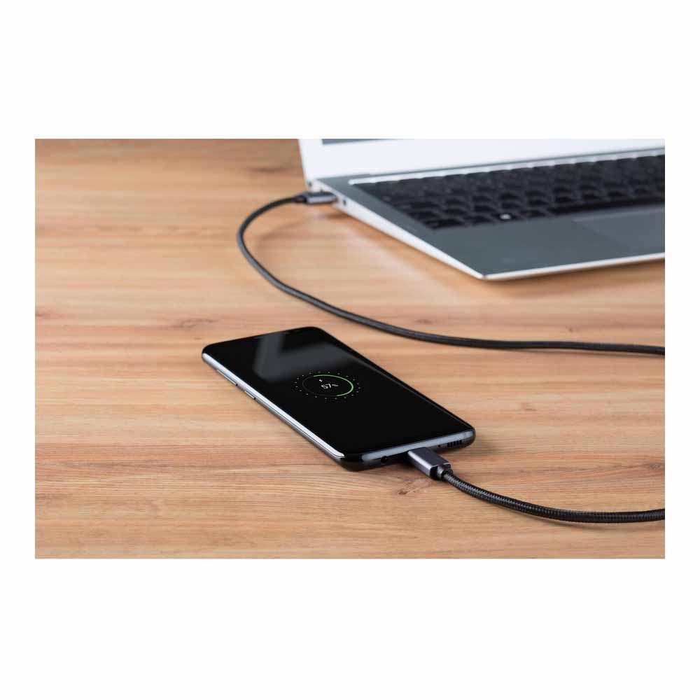 Kit Premium USBC Cable 1m Space Grey Wilko