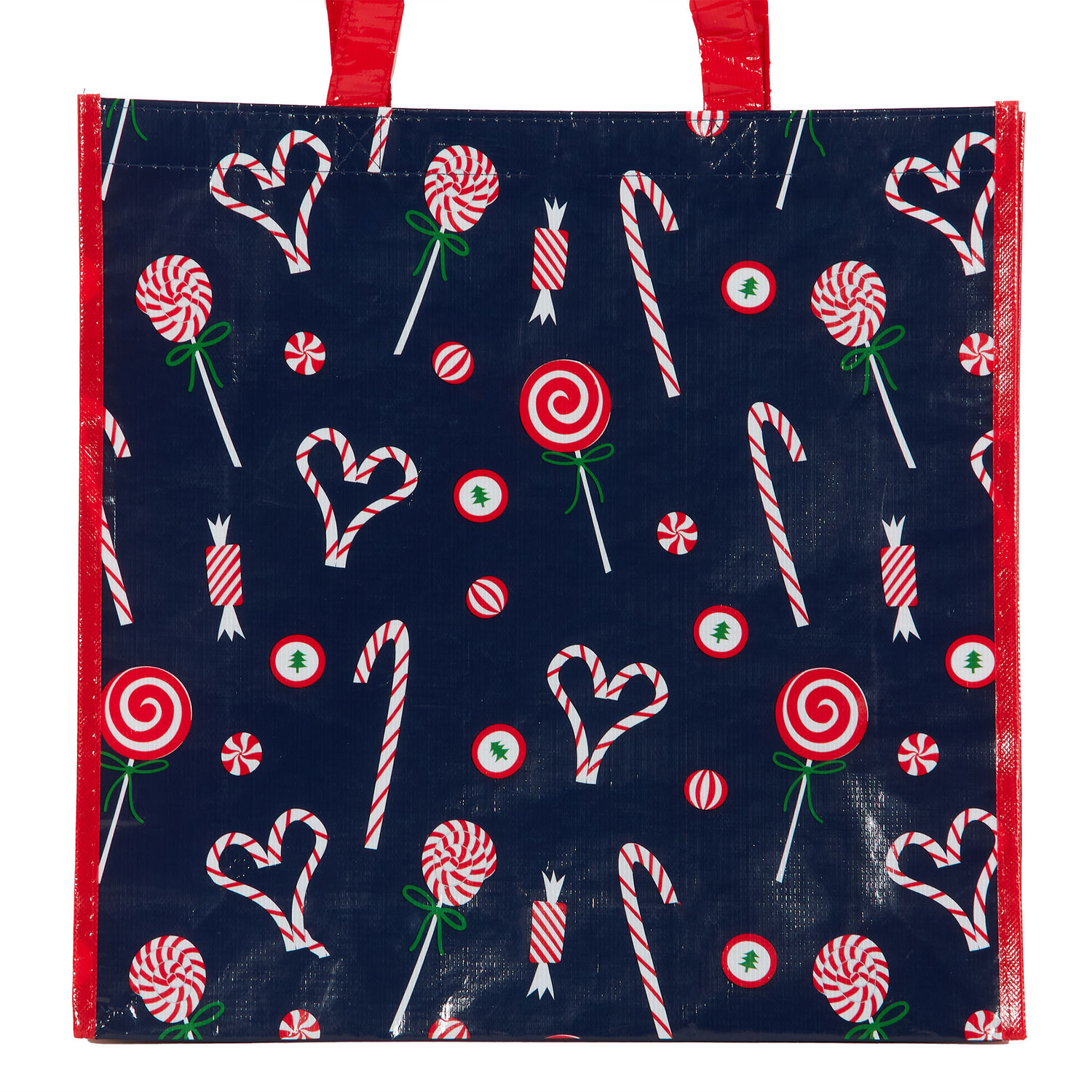 Candy Cane Christmas Shopper Bag Image 3