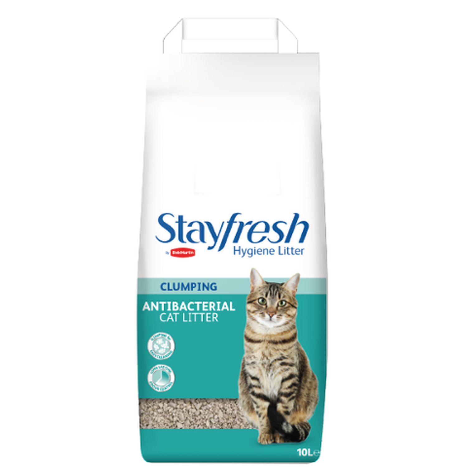 Stayfresh Clumping Antibacterial Cat Litter 10L Image