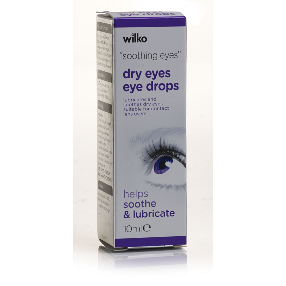 Wilko Dry Eye Drops 10ml Image