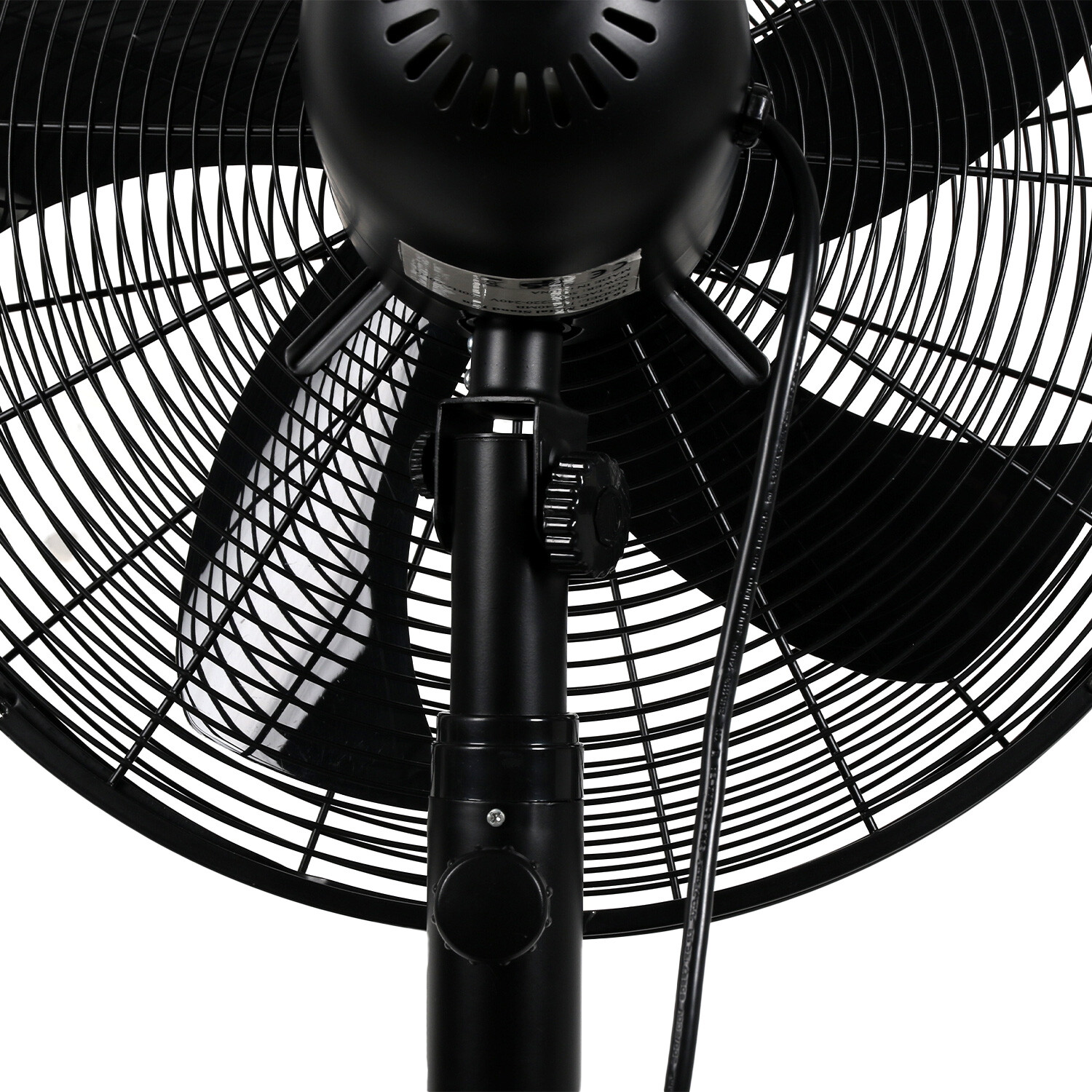 Icycool Black Pedestal Fan 18 inch Image 6