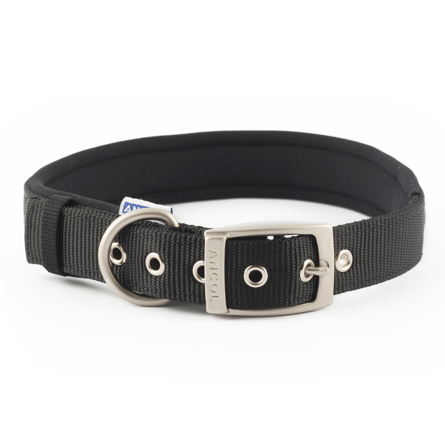 Ancol Dog Collar Nylon - Black / XS Image 2
