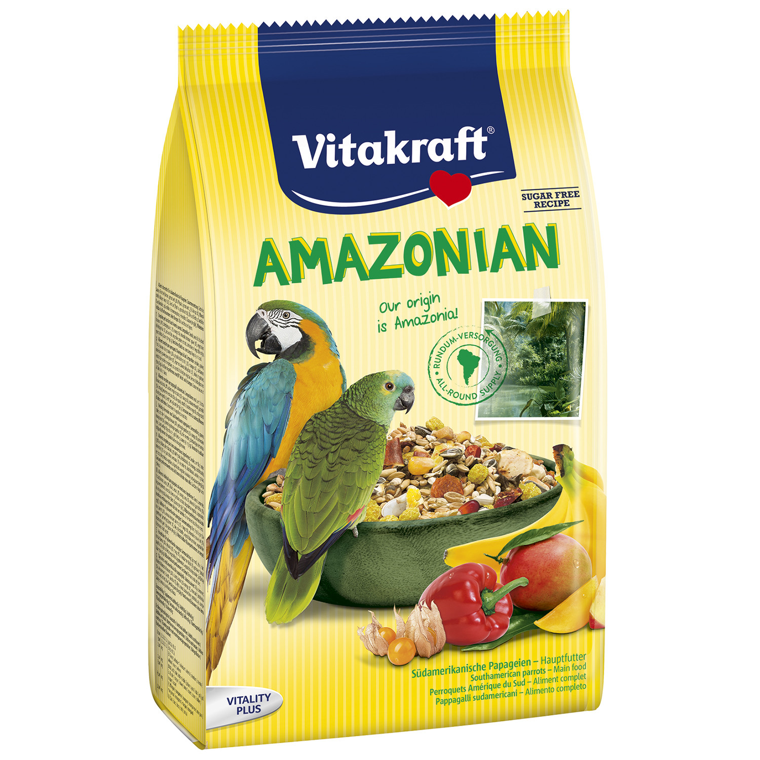 Vitakraft Amazonian Parrot Food 750g Image