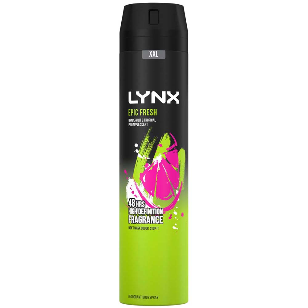 Lynx Epic Fresh Body Spray Case of 6 x 250ml Image 2