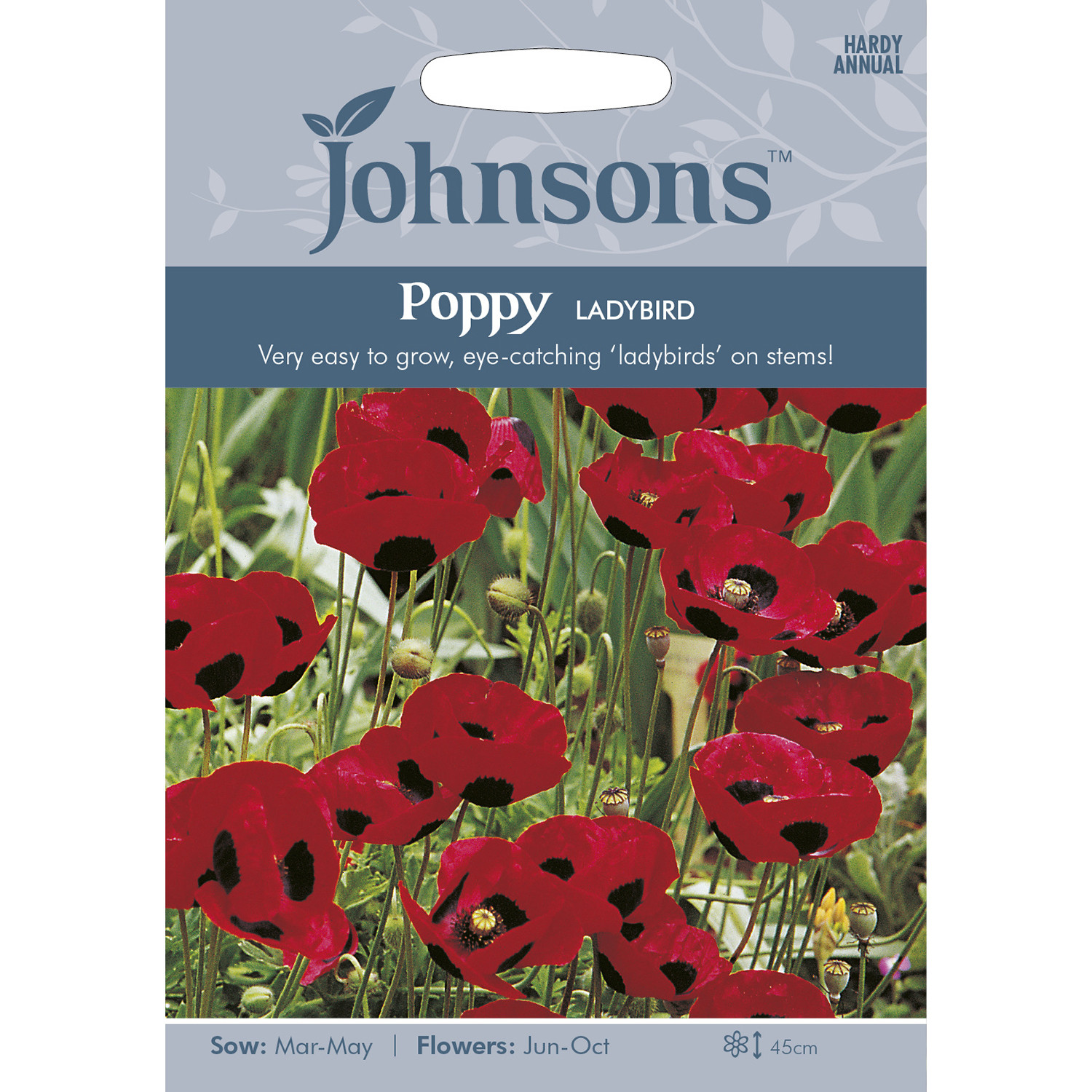 Johnsons Poppy Ladybird Flower Seeds Image 2