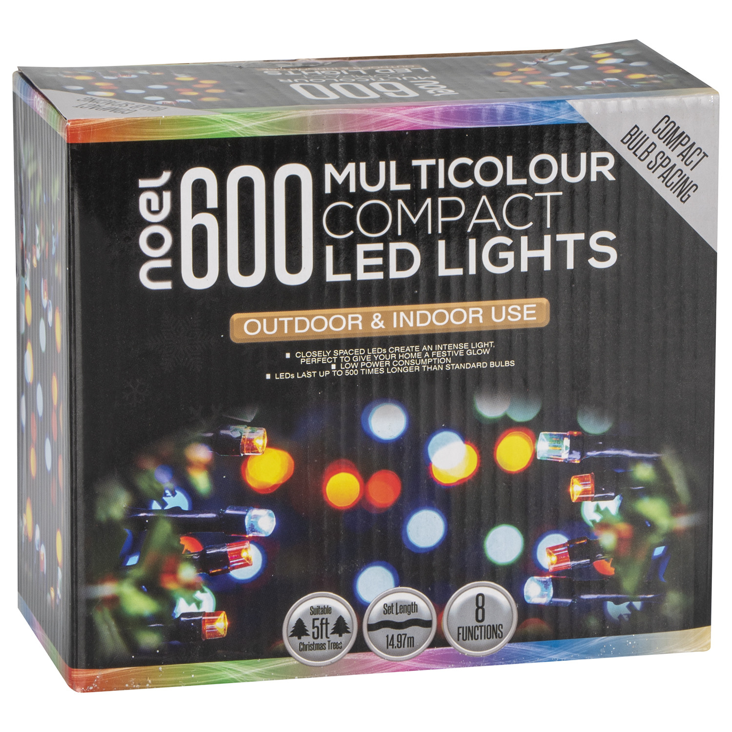 600 Compact LED Lightchain - Multicolour Image 2