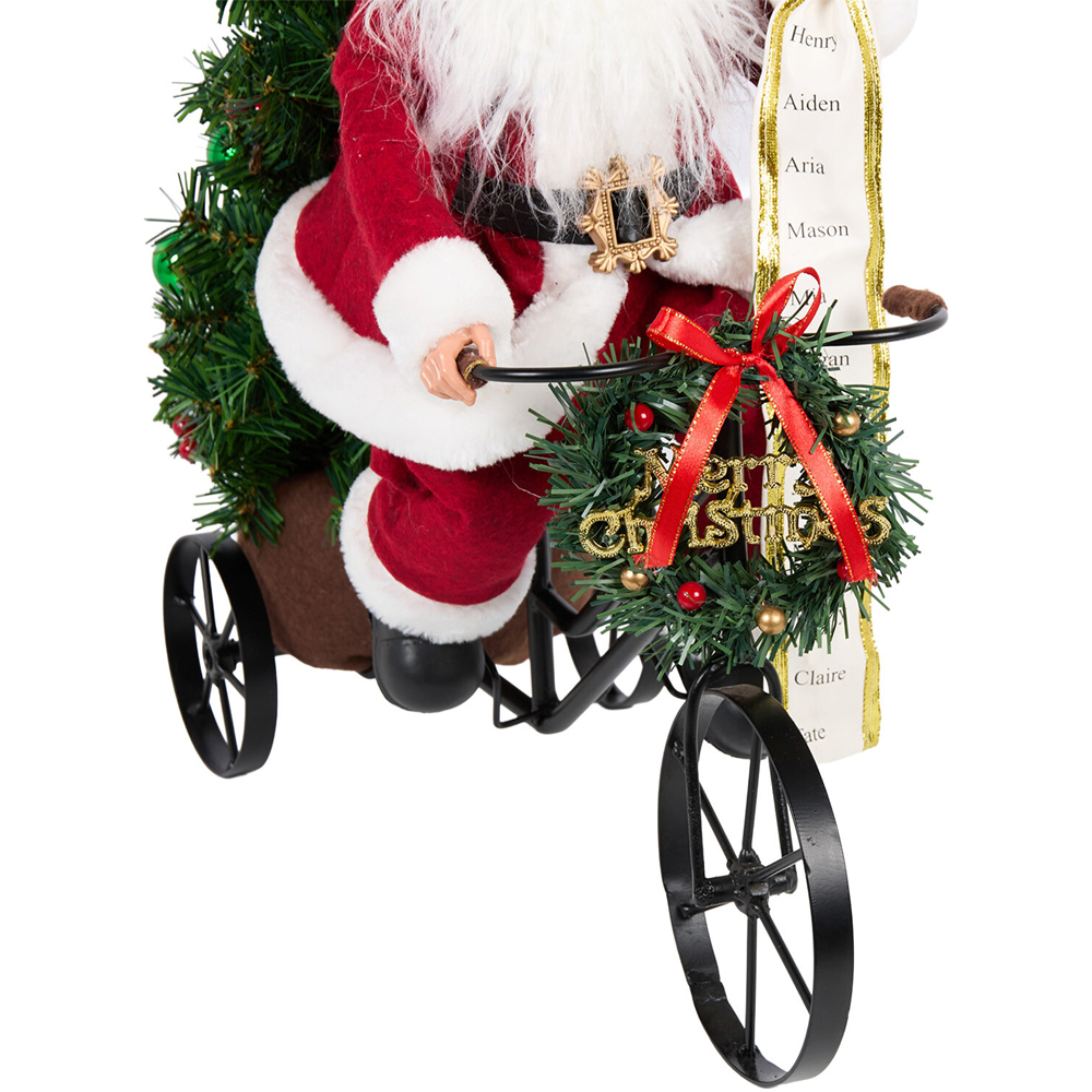 Santa on Tricycle Decoration Image 5