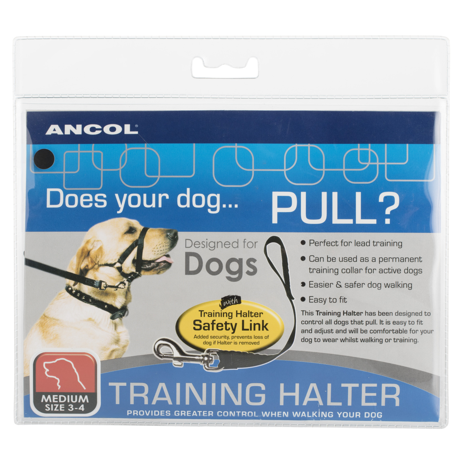 Ancol Dog Training Halter - 35 - 45 cm Image 1