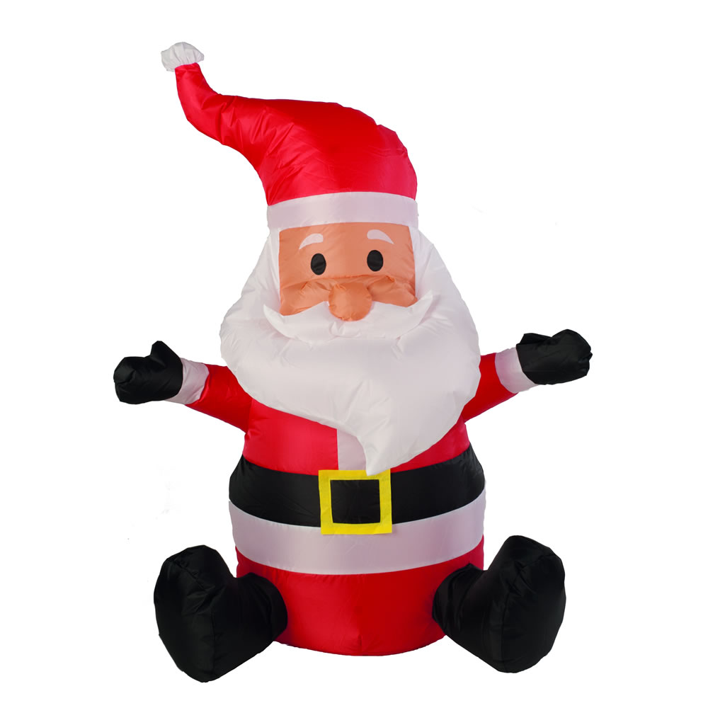 Wilko Christmas Inflatable Santa 100cm Image