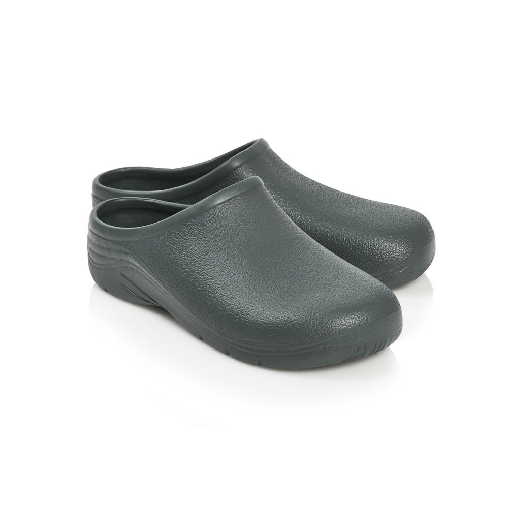 Wilko Size 6 Dark Green Garden Clogs Image 3