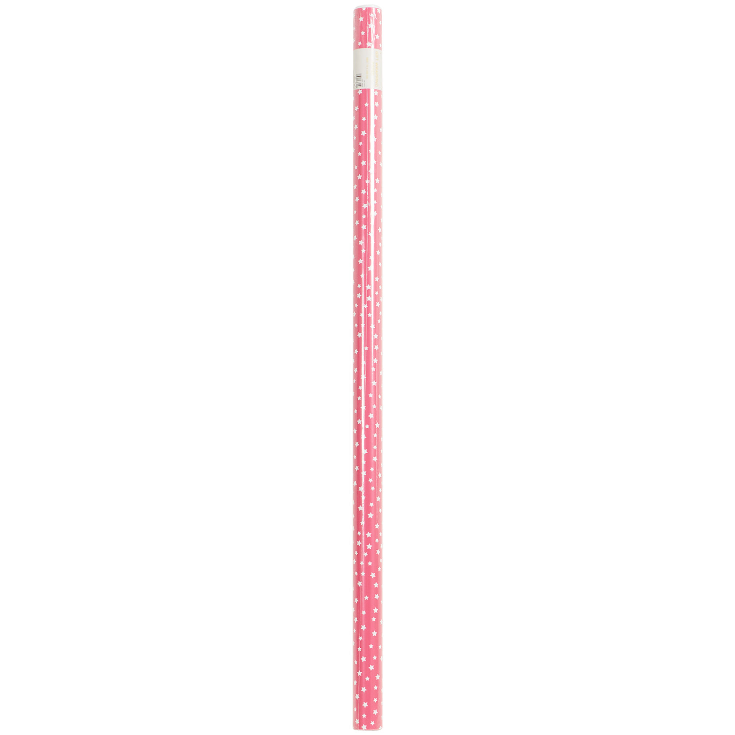 Pastel Party Star Wrapping Paper - Red or White Image 1