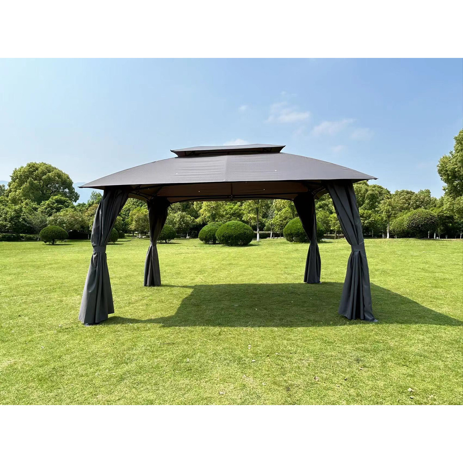 New Hampshire Gazebo Top Canopy - Grey Image 3