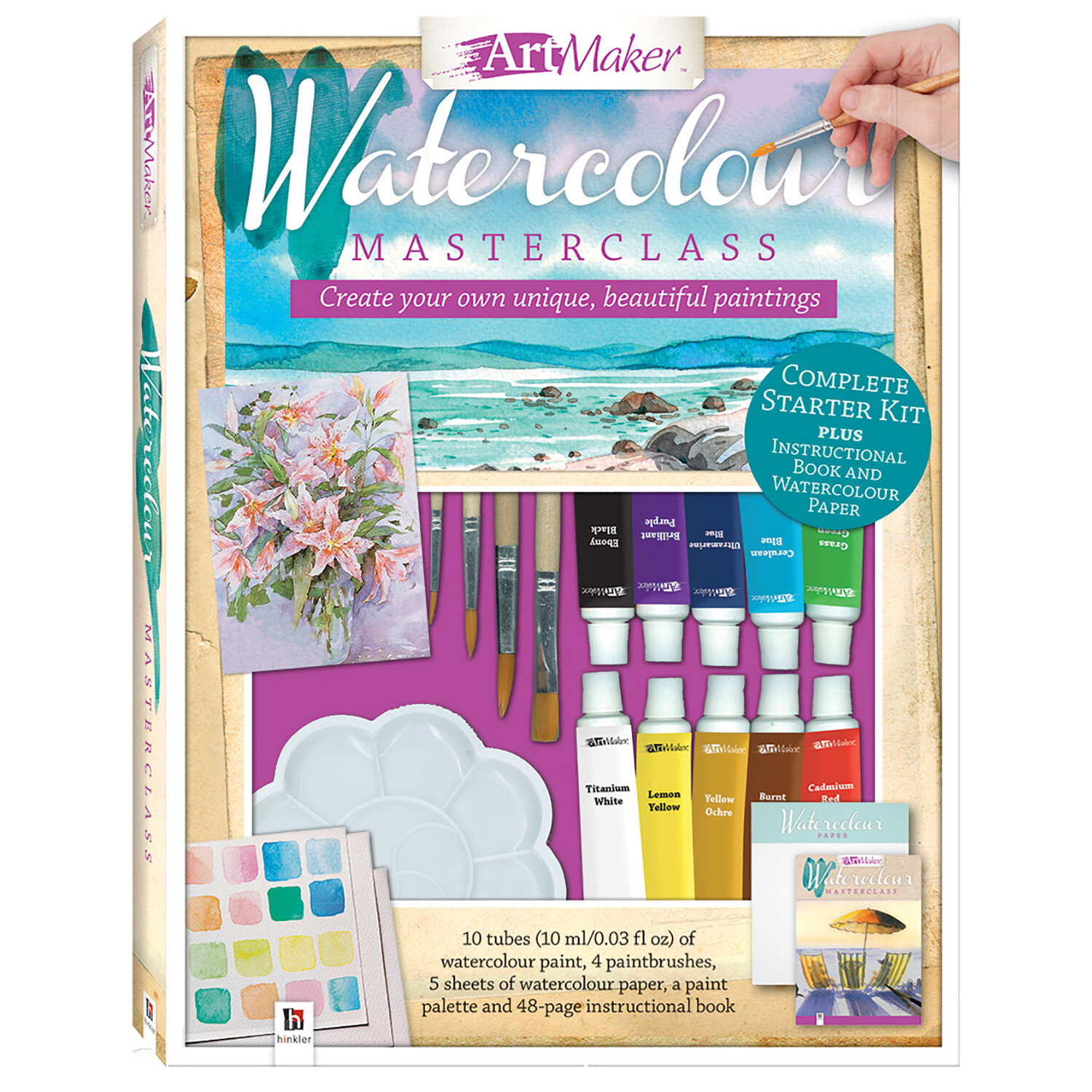 Art Maker Watercolour Masterclass Image