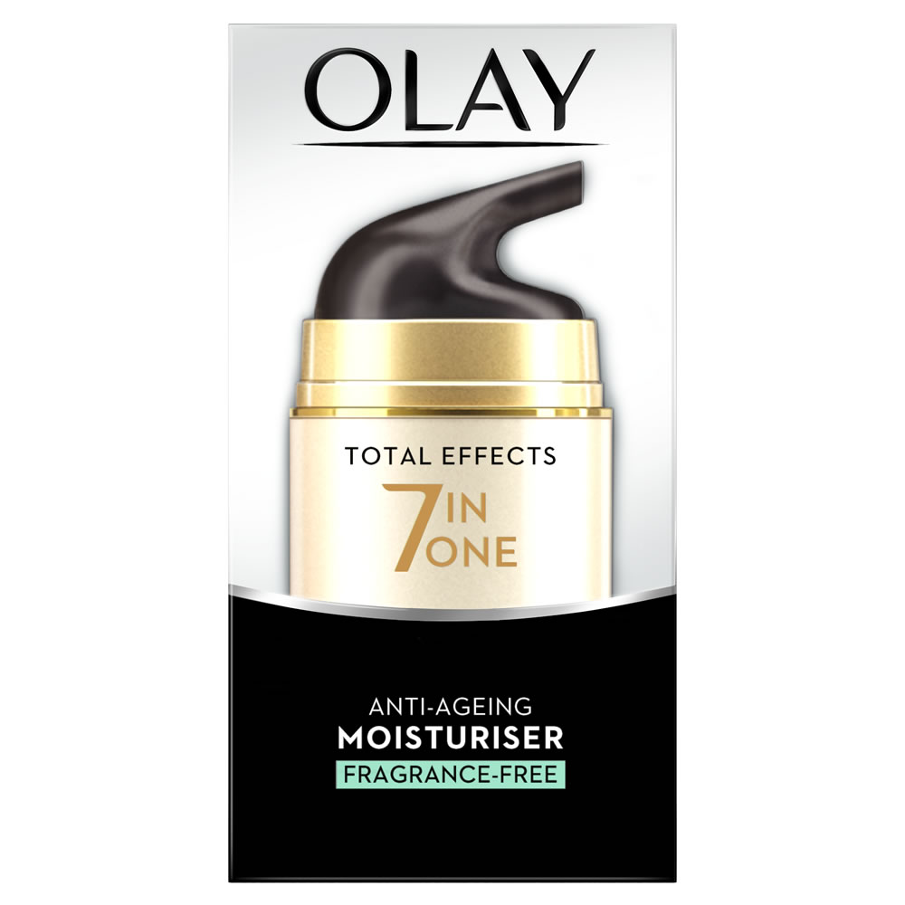 OLAY Total Effect Anti-Ageing Day Cream Fragrance Free 50ml Image 1