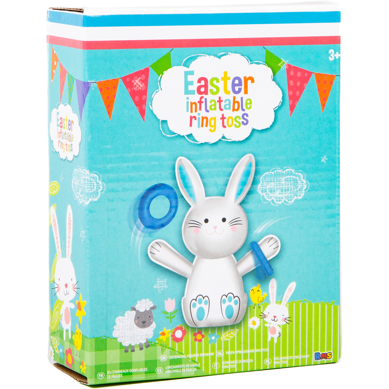Easter Inflatable Ring Toss - White Image 1