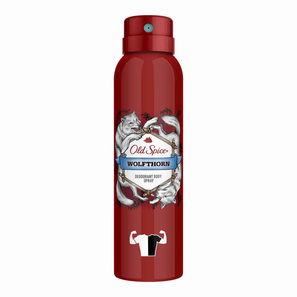 Old Spice Wolfthorn Deodorant Body Spray 150ml Wilko