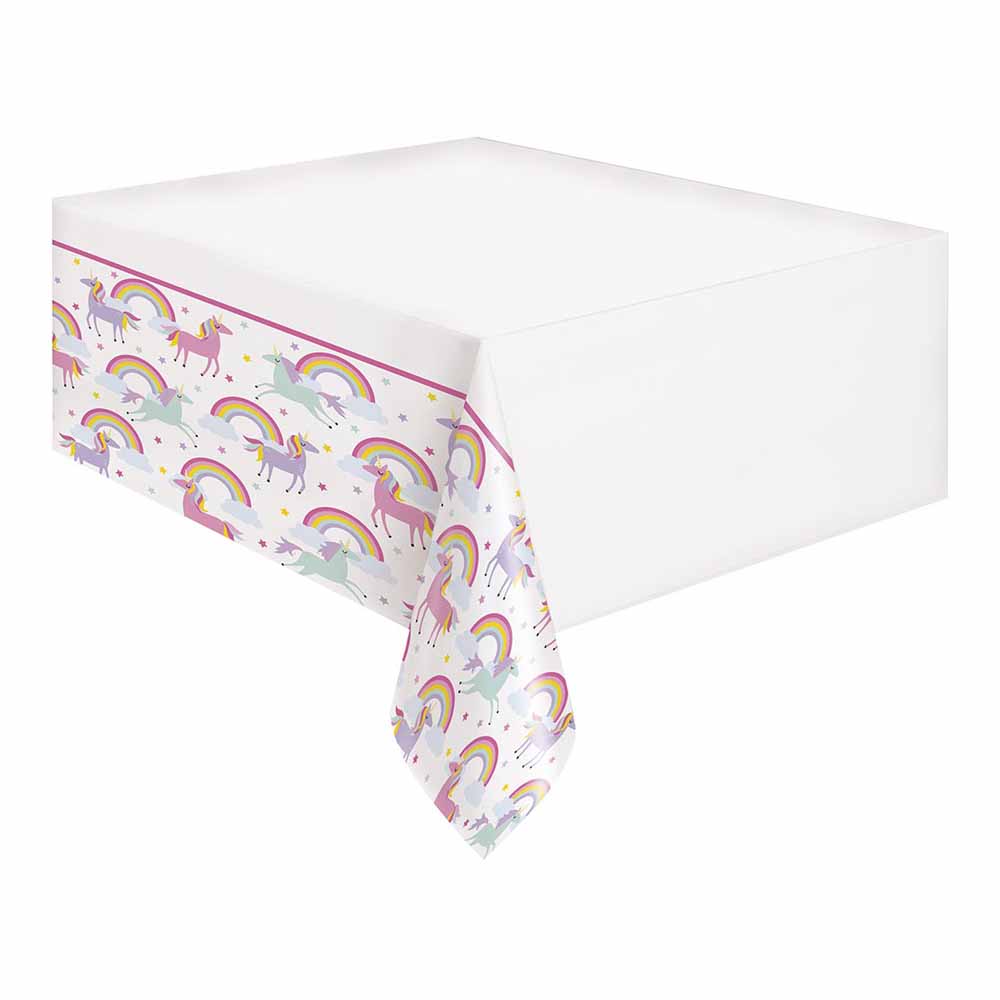 Wilko Unicorn Plastic Table cover Image