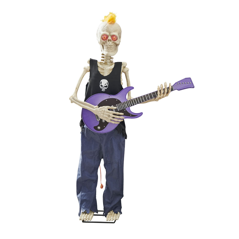 Wilko Animated Rock Star Skeleton Image 1
