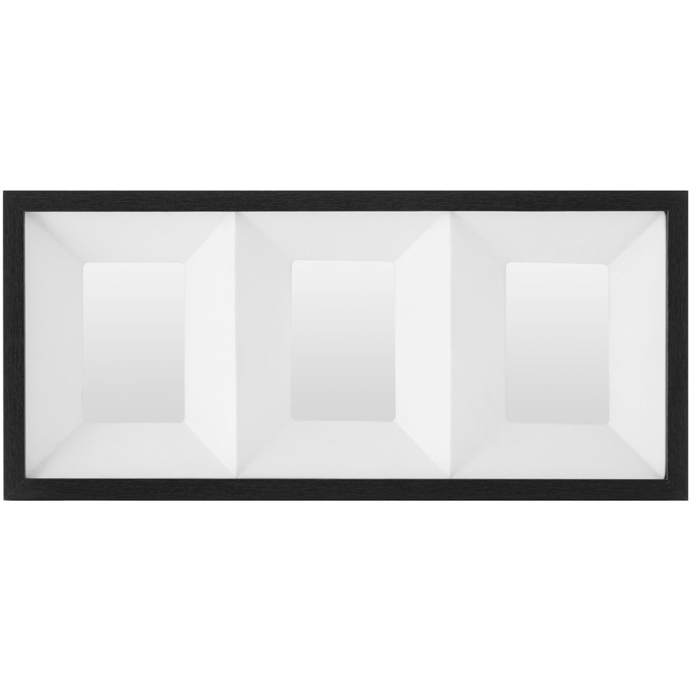 Premier Housewares 3D Box Rectangular Black Collage Photo Frame Image 1