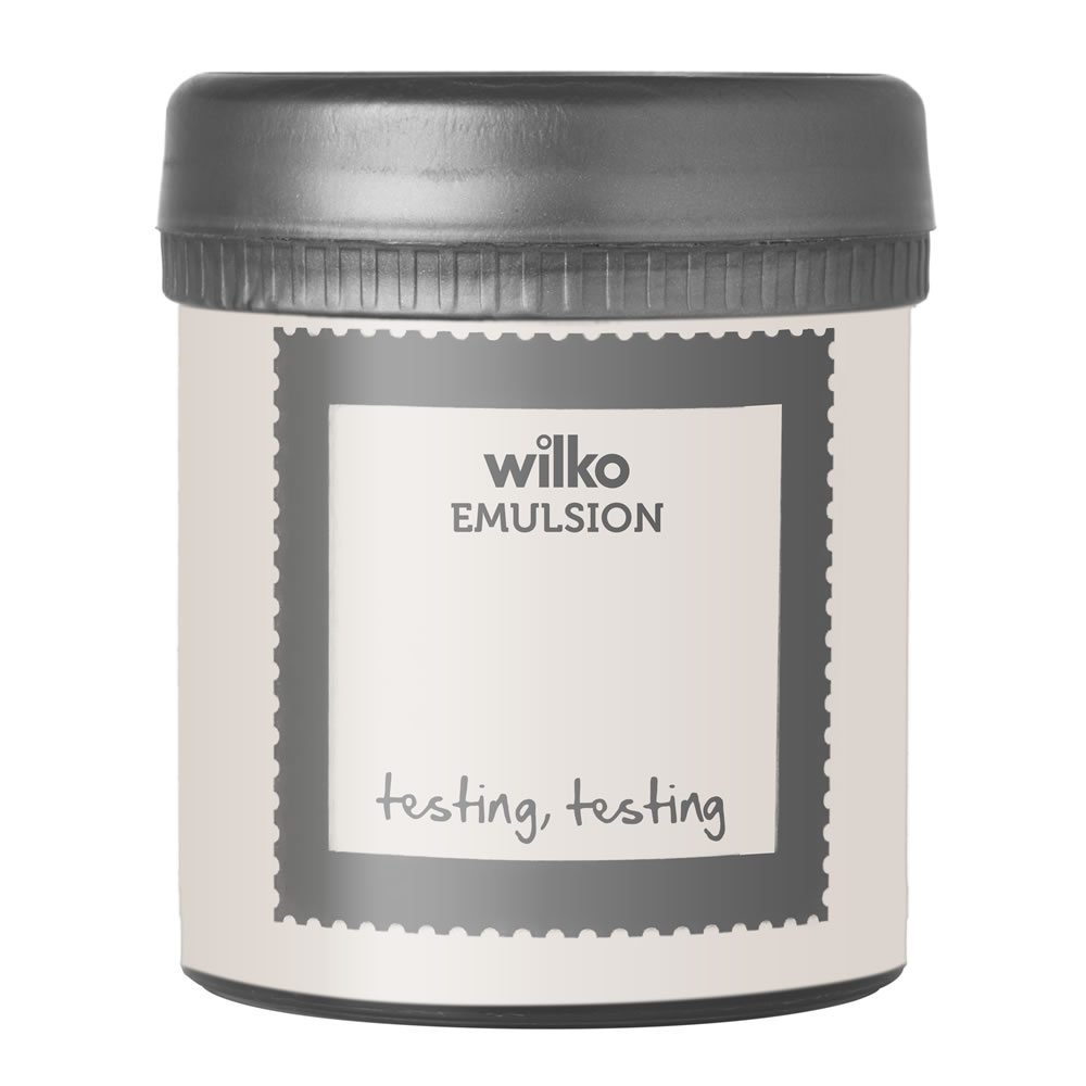 Wilko Softest Pink Emulsion Paint Tester Pot 75ml Wilko