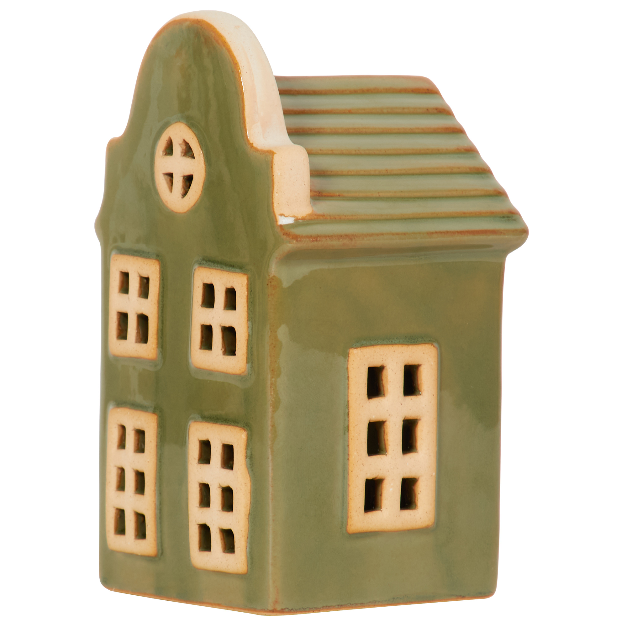 LED Green House Ornament - Green Image 3