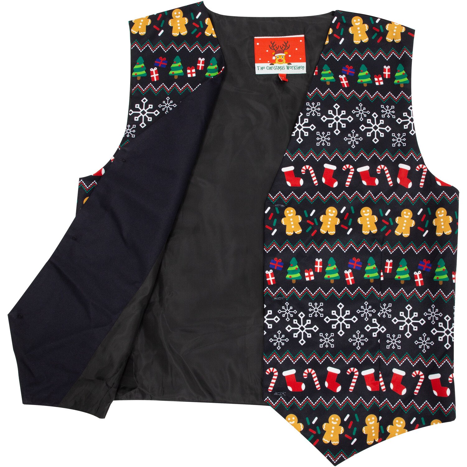 Novelty Festive Waistcoat Image 2