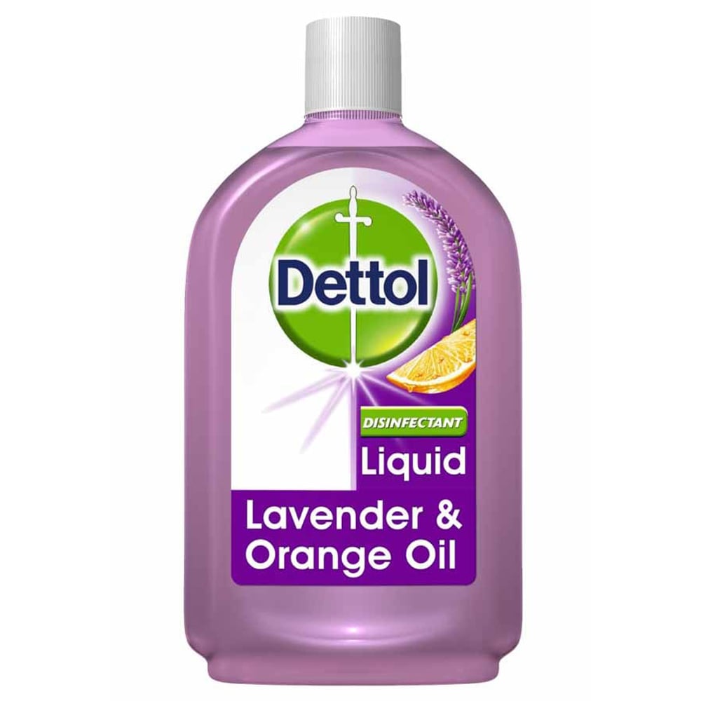 Dettol Lavender and Orange Oil Rainbow Disinfectant Case of 6 x 500ml Image 2