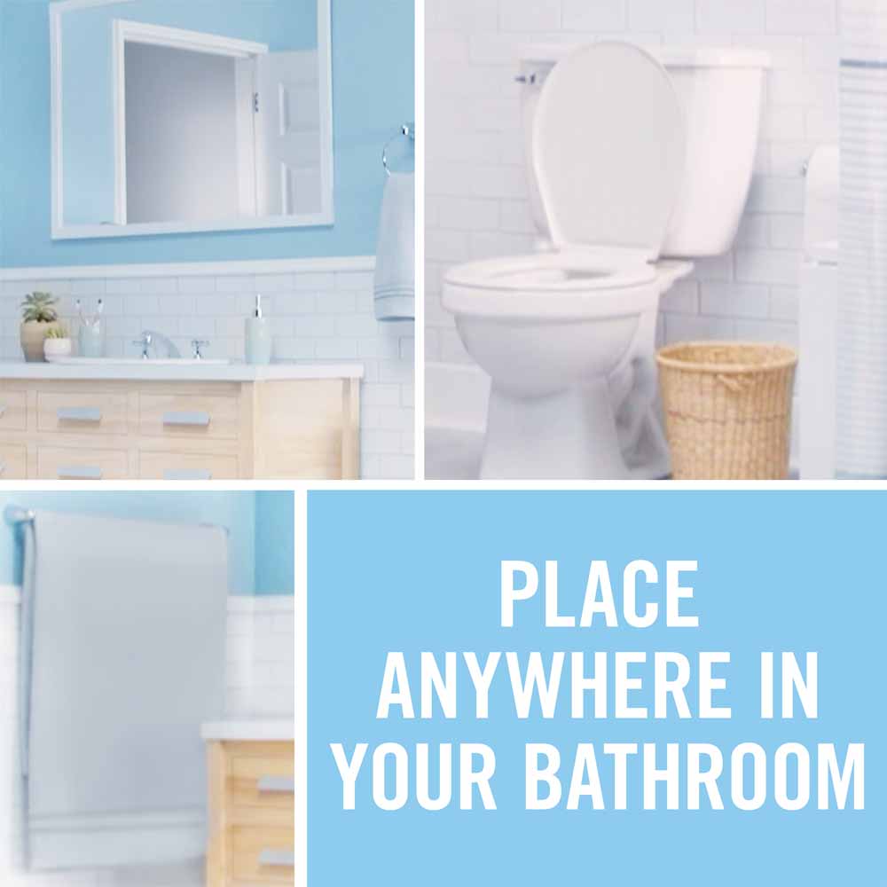 Febreze Bathroom Air Freshener Fresh Cotton 7.2g Image 7