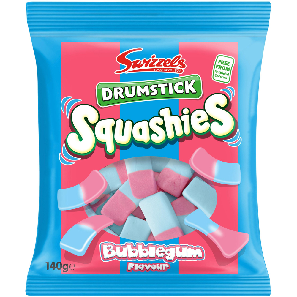 Swizzels Bubblegum Squashies 140g Image