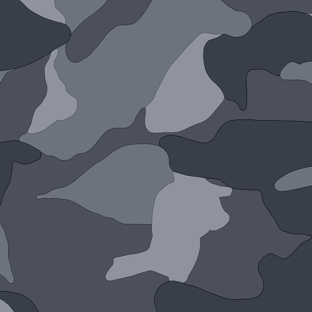 Fresco Camouflage Dark Grey Wallpaper Image 2