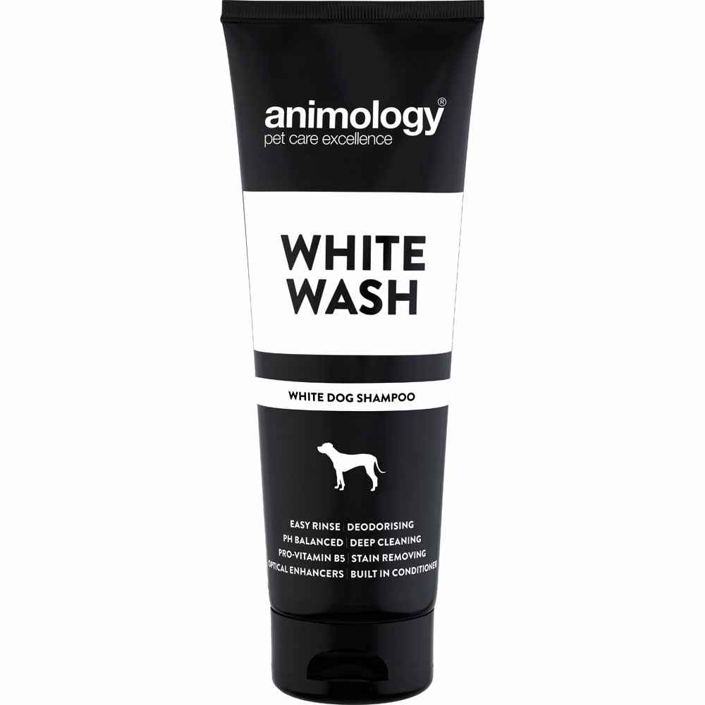 Animology White Wash White Dog Shampoo 250ml  - wilko