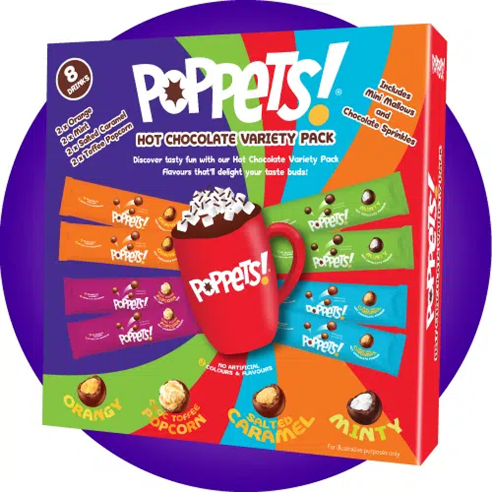 Poppets Hot Chocolate Variety Pack Image