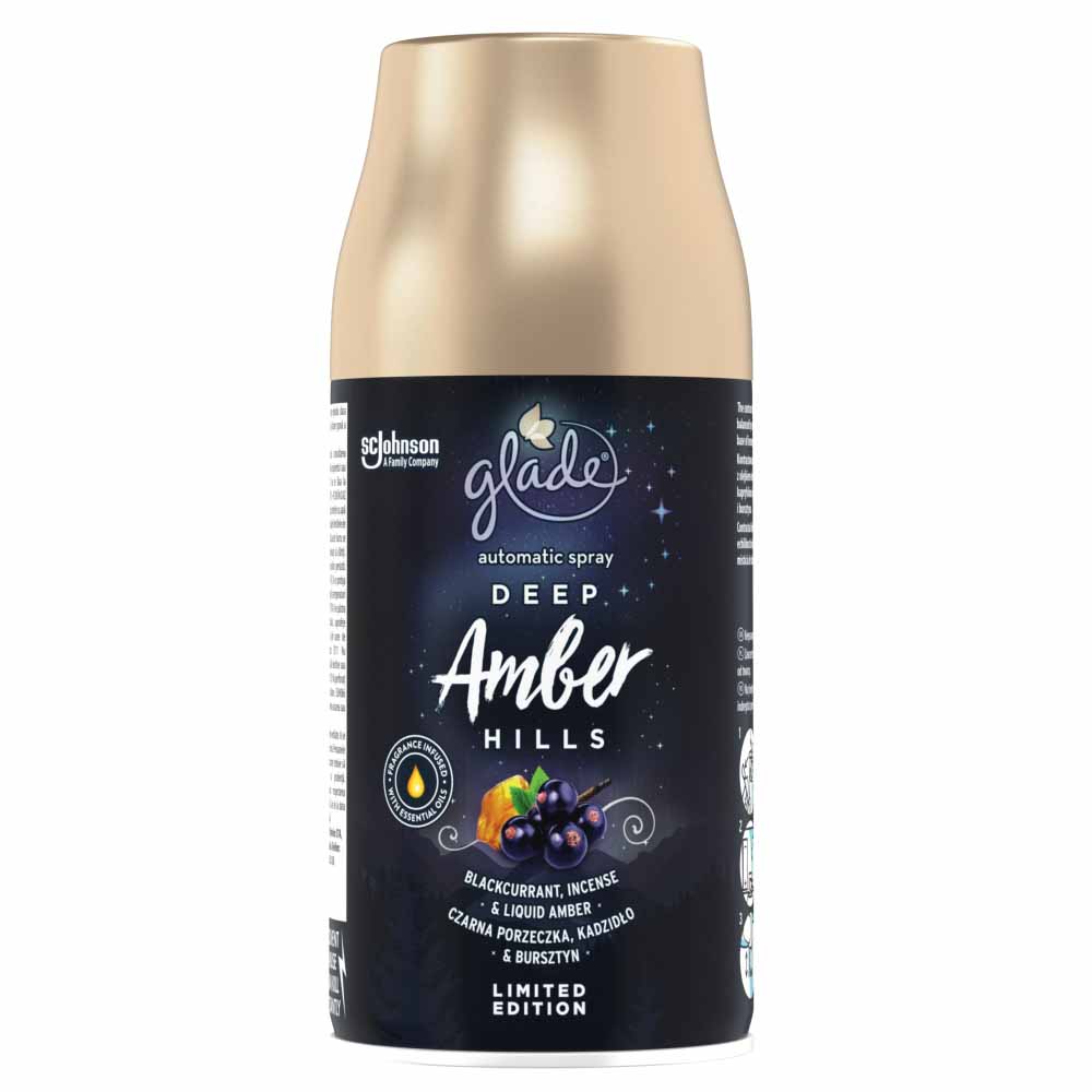 Glade Automatic Spray Refill Amber Hills Air Freshener Image 1