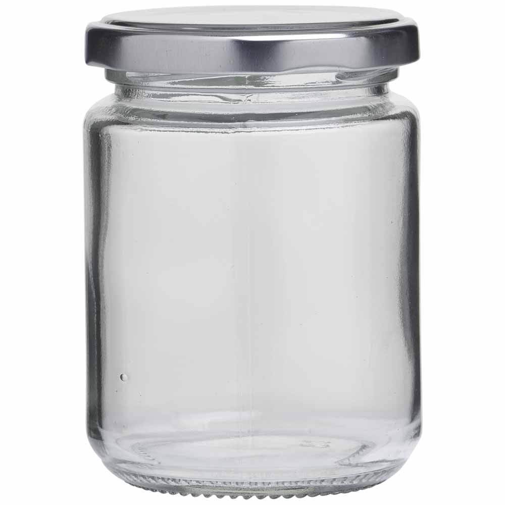 Wilko 228ml Glass Jar Image