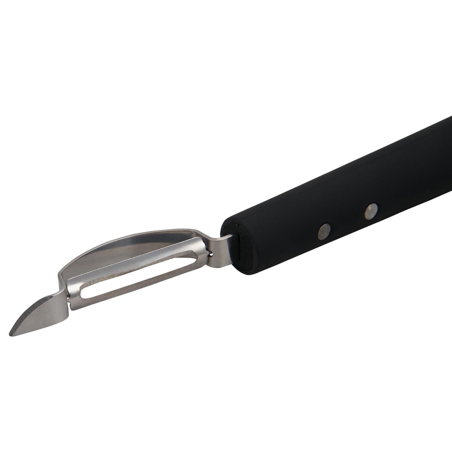 Kitchenmaster Peeler with Soft Touch Handle - Black Image 3
