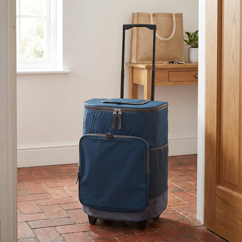 Cooler Bag Trolley Blue Image 5