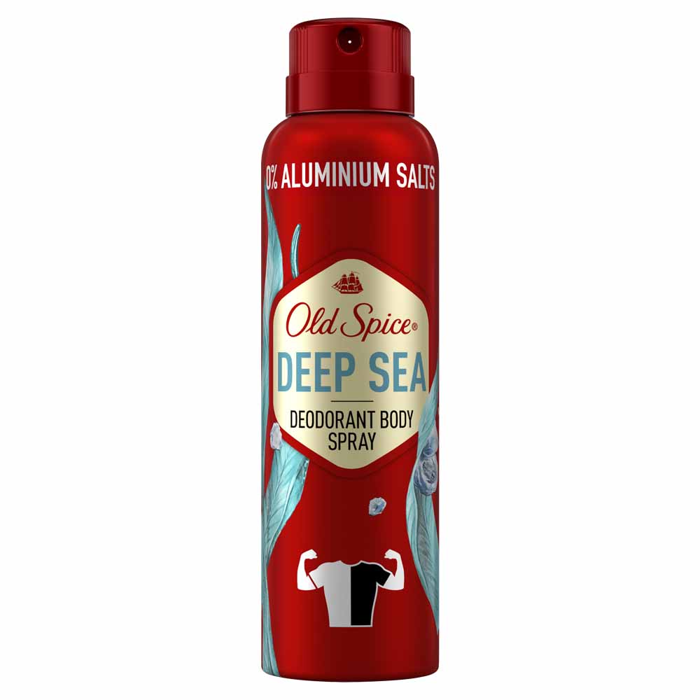 Old Spice Deep Sea Deodorant Spray Case of 6 x 150ml Image 2