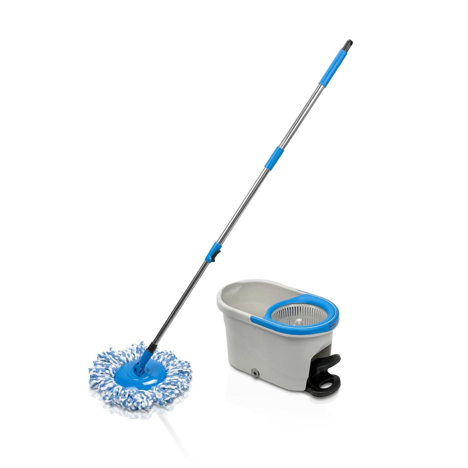 Addis Dual Action Spin Mop and Bucket Image 1