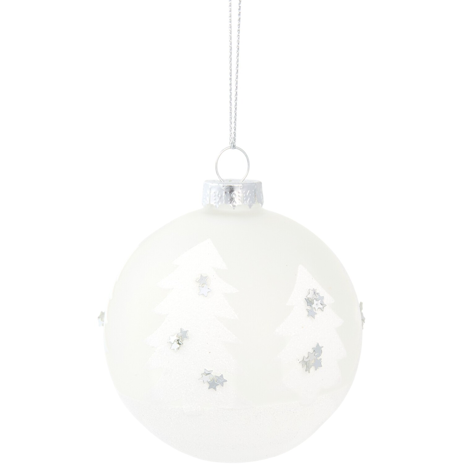 Frosted Winter Bauble Image 2