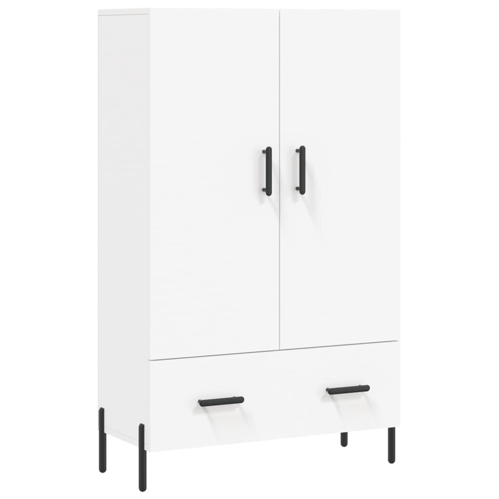 vidaXL 2 Door 2 Drawer White Highboard Image 2