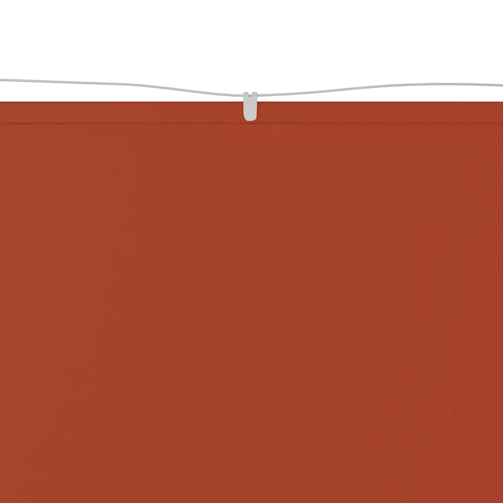 vidaXL Red Oxford Fabric Vertical Awning 1 x 8m Image 5