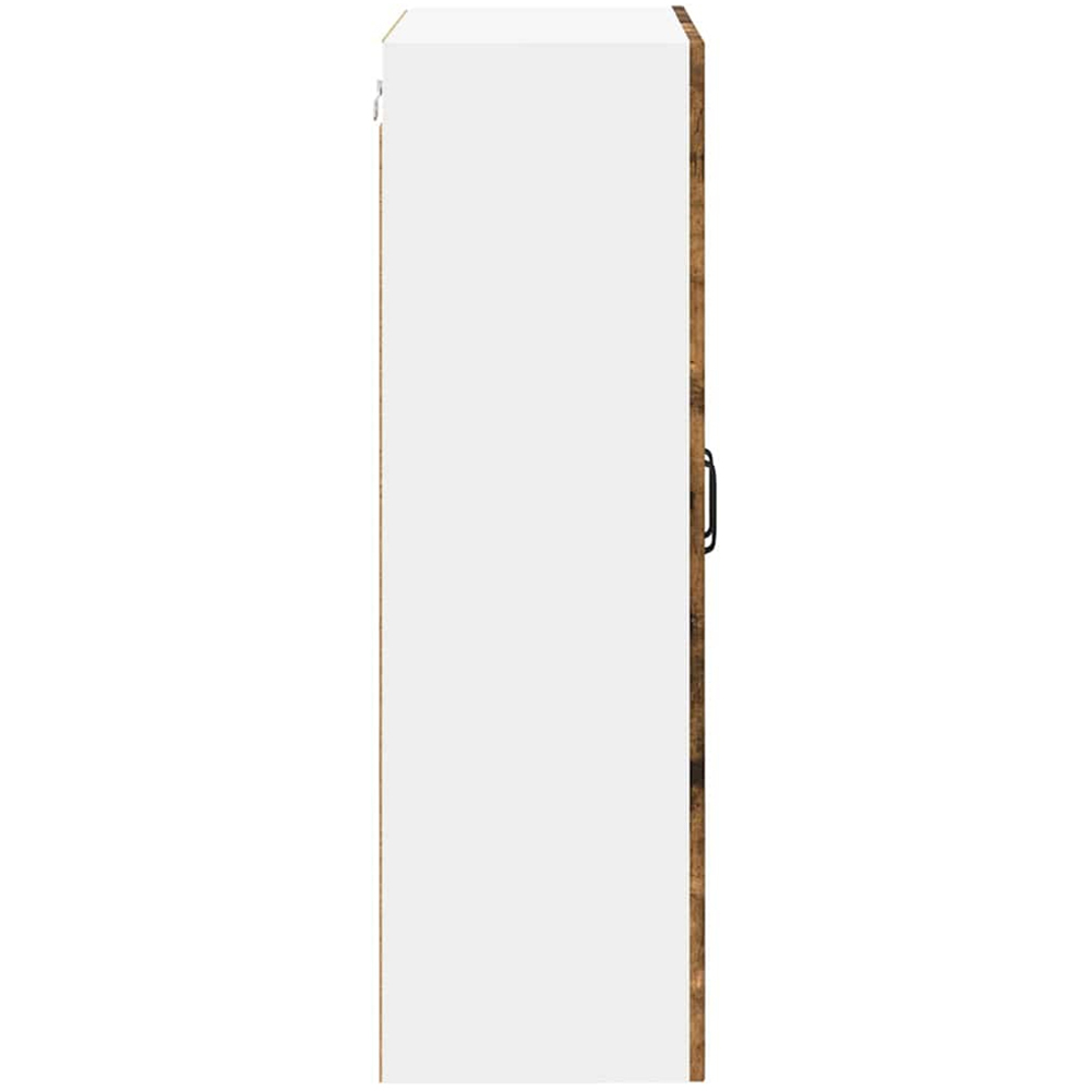 vidaXL 2 Door Smoked Oak Kitchen Wall Cabinet Image 6