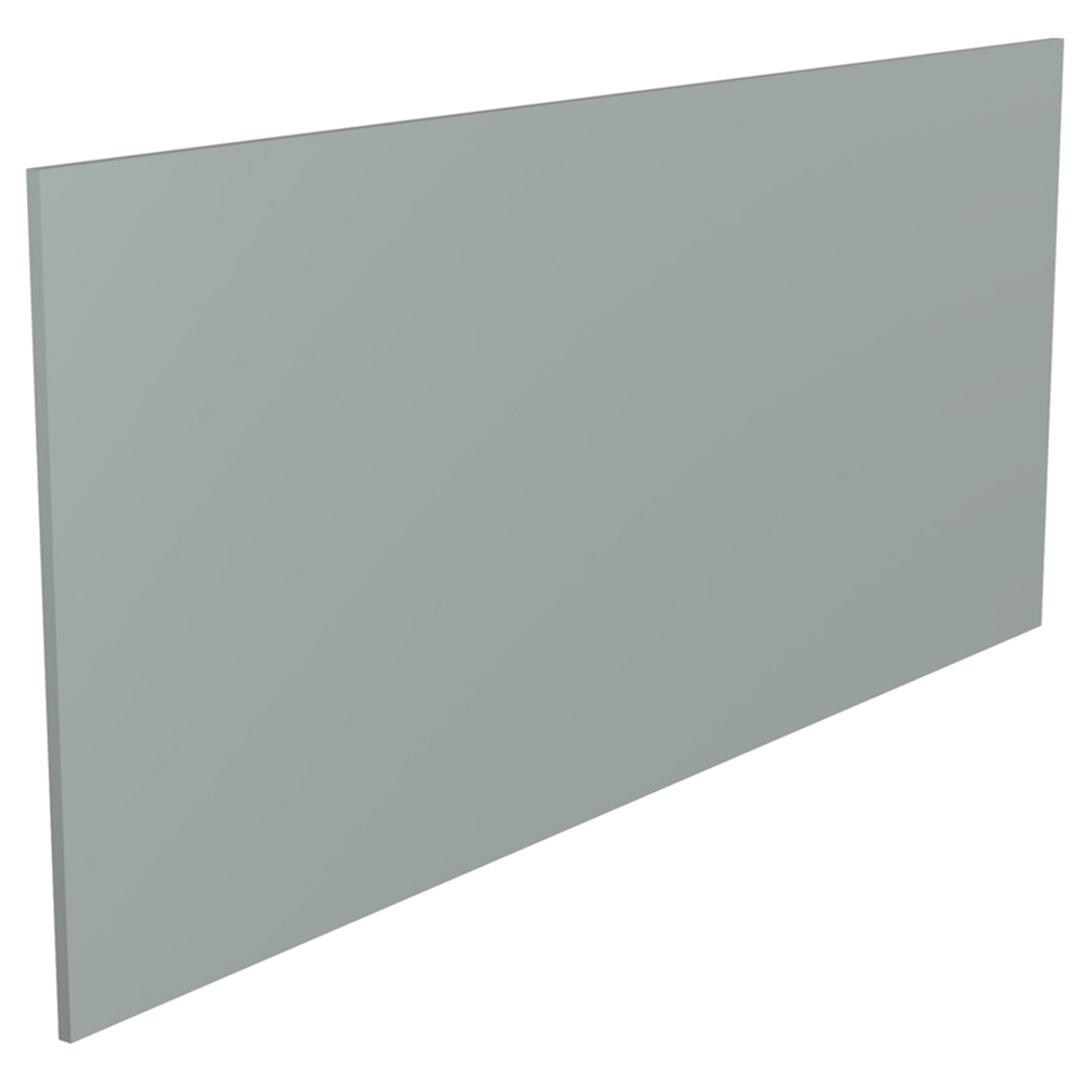Kitchen Kit Shaker Matt Sage Green Breakfast Bar Back Panel 2100 x 900mm Image 1
