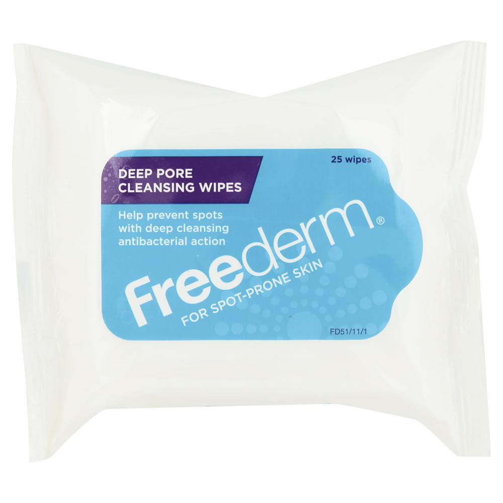 Freederm Deep Pore Cleansing Wipes 25pk Image