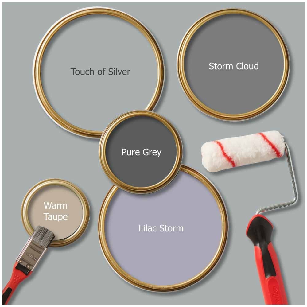 Wilko Tough & Washable Touch of Silver Emulsion Paint 5L Image 6