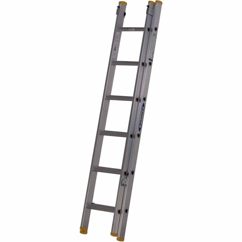 Werner Box Section Double Extension Ladder 1.85m Image 3