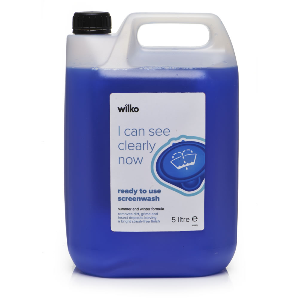 Wilko 5L Ready to Use Screenwash Wilko