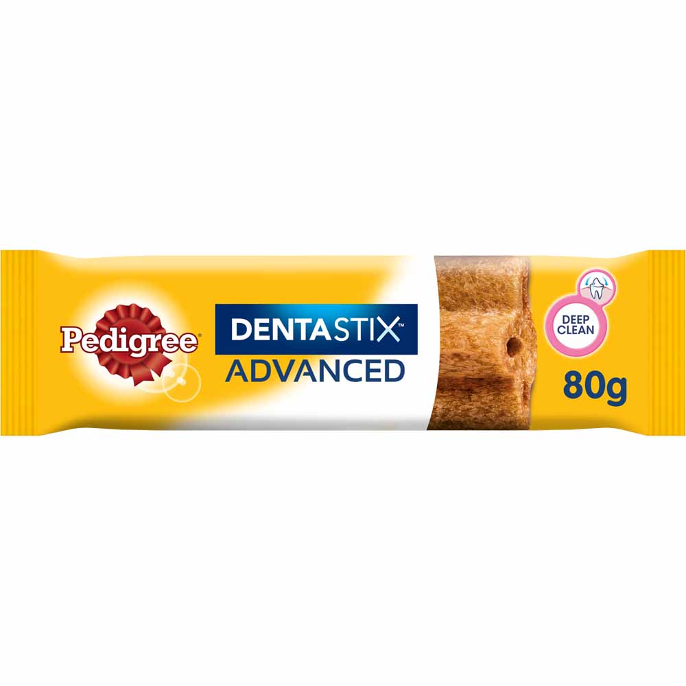 Pedigree Dentastix Advanced Deep Clean Medium Dental Chew 80g Image 1